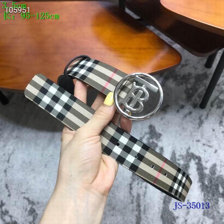 Burberry belt 35mmX95-125CM 8L (231)